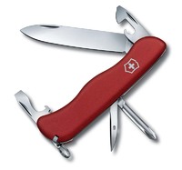 Нож перочинный VICTORINOX Adventurer, 111 мм, 11 функций, с фиксатором лезвия, красный