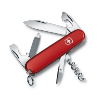 Нож перочинный VICTORINOX Sportsman, 84 мм, 13 функций, красный