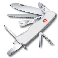 Нож перочинный VICTORINOX Outrider, 111 мм, 14 функций, с фиксатором лезвия, белый