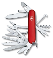 Швейцарский офицерский нож VICTORINOX Swiss Champ, 91 мм, 33 функции, красный