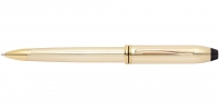 Шариковая ручка Cross Townsend 10KT Rolled Gold, модель 702TW.