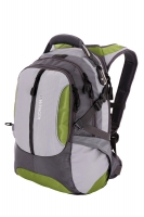 Рюкзак WENGER, 15", зелёный/серый, полиэстер 1200D, 36х17х50 см, 30 л