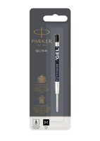 Гелевый стержень Parker для использования в шариковых ручках, линия письма – средняя 0,7мм, черный