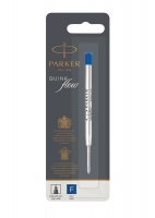 Стержень для шариковой ручки Parker, линия письма – тонкая 0,8мм, чернила синего цвета
