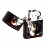 Зажигалка ZIPPO Mazzi, латунь с покрытием Black Matte, черный, матовая, 36х12x56 мм