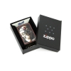 Зажигалка ZIPPO Mazzi, латунь с покрытием Black Matte, черный, матовая, 36х12x56 мм