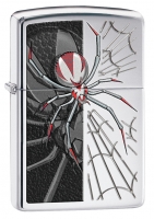 Зажигалка ZIPPO Classic с покрытием High Polish Chrome, латунь/сталь, серебристая, 36x12x56 мм