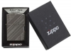 Зажигалка ZIPPO Armor™ с покрытием High Polish Black Ice®, латунь/сталь, чёрная, 36x12x56 мм