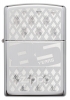 Зажигалка ZIPPO 85 с покрытием High Polish Chrome, латунь/сталь, серебристая, 36x12x56 мм