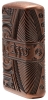 Зажигалка ZIPPO Armor™ с покрытием Antique Copper™, латунь/сталь, медная, матовая, 36x12x56 мм