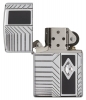 Зажигалка ZIPPO Armor® с покрытием High Polish Chrome, латунь/сталь, серебристая, 36x12x56 мм