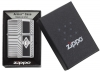 Зажигалка ZIPPO Armor® с покрытием High Polish Chrome, латунь/сталь, серебристая, 36x12x56 мм