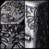 Зажигалка ZIPPO Armor® с покрытием Antique Silver, латунь/сталь, серебристая, матовая, 36x12x56 мм