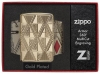 Зажигалка ZIPPO Armor® с покрытием High Polish Gold Plate, латунь/сталь, золотистая, 36x12x56 мм