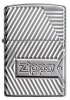 Зажигалка ZIPPO Armor® с покрытием High Polish Chrome, латунь/сталь, серебристая, 36x12x56 мм