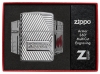 Зажигалка ZIPPO Armor® с покрытием High Polish Chrome, латунь/сталь, серебристая, 36x12x56 мм