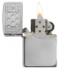 Зажигалка ZIPPO Armor® с покрытием High Polish Chrome, латунь/сталь, серебристая, 36x12x56 мм