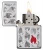 Зажигалка ZIPPO Classic с покрытием High Polish Chrome, латунь/сталь, серебристая, 36x12x56 мм