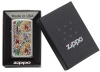 Зажигалка ZIPPO Slim® с покрытием High Polish Chrome, латунь/сталь, серебристая, 30x10x55 мм