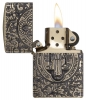 Зажигалка ZIPPO Armor® с покрытием Antique Brass, латунь/сталь, золотистая, матовая, 36x12x56 мм