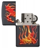 Зажигалка ZIPPO Classic с покрытием Black Matte, латунь/сталь, чёрная, матовая, 36x12x56 мм