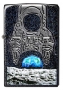 Зажигалка ZIPPO Armor™ с покрытием Galaxy Stardust, латунь/сталь, чёрная, глянцевая, 36x12x56 мм