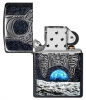 Зажигалка ZIPPO Armor™ с покрытием Galaxy Stardust, латунь/сталь, чёрная, глянцевая, 36x12x56 мм