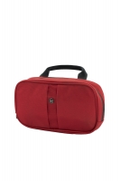 Несессер VICTORINOX Lifestyle Accessories 4.0 Overmight Essentials Kit, красный, нейлон, 28x8x18 см