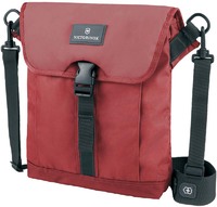 Сумка наплечная VICTORINOX Altmont™ 3.0 Flapover Bag, красная, нейлон Versatek™, 27x6x32 см, 5 л