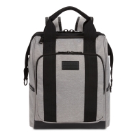 Рюкзак-сумка SWISSGEAR Doctor Bag, серый, полиэстер 900D, 29x17x41 см, 20 л