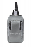 Рюкзак на одно плечо SWISSGEAR , серый, полиэстер, 18x5x33 см., 4 л.