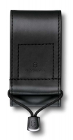 Чехол на ремень VICTORINOX для ножей 91 мм и 93 мм толщиной 5-8 уровней, из кожзаменителя, чёрный
