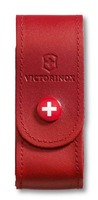 Чехол на ремень VICTORINOX для ножей 91 мм толщиной 2-4 уровня, кожаный, красный