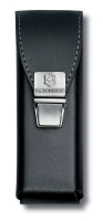 Чехол на ремень VICTORINOX для мультитулов SwissTool, на пружинной защёлке, кожаный, чёрный