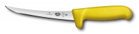 Нож обвалочный VICTORINOX Fibrox Flexible, супергибкое лезвие 15 см., жёлтый