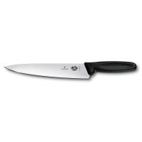Нож для разделки мяса VICTORINOX, широкое лезвие 22 см., чёрный