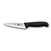 Нож разделочный VICTORINOX Fibrox, 12 см, чёрный