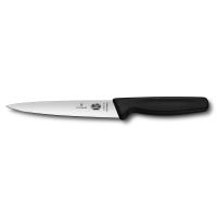 Нож филейный VICTORINOX, гибкое лезвие 16 см., чёрный