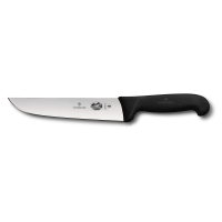 Мясницкий нож VICTORINOX Fibrox, лезвие 18 см., чёрный