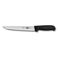Жиловочный нож VICTORINOX Fibrox, лезвие 20 см., чёрный