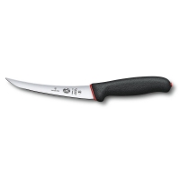 Нож обвалочный VICTORINOX Fibrox Super Flexible, узкое, изогнутое, гибкое лезвие 15 см., чёрный