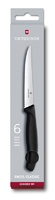 Набор из 6 ножей для стейков VICTORINOX SwissClassic, 11 см, серрейторная заточка, чёрная рукоять