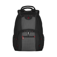 Рюкзак WENGER 16', черный/серый, полиэстер, 38 x 25 x 48 см, 25 л