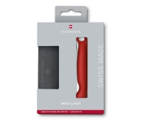 Набор VICTORINOX Swiss Classic Knife and Cutting Board Set, складной нож и разделочная доска, красный
