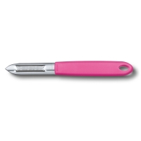 Универсальный нож для чистки овощей VICTORINOX, двустороннее лезвие, розовый