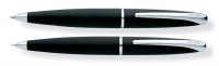 Набор Cross ATX: шариковая ручка и механический карандаш 0.7мм. Цвет - черный.