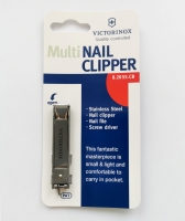 Книпсер VICTORINOX с пилкой для ногтей и кольцом для ключей, металлический