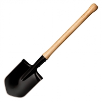Лопата Cold Steel, модель 92SFX Spetsnaz Trench Shovel, деревянная рукоять.