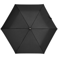 Складной зонт Samsonite Rain Pro Flat, механический, 3 сложения, чёрный