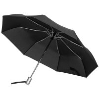 Складной зонт-автомат Samsonite Rain Pro, 3 сложения, чёрный
